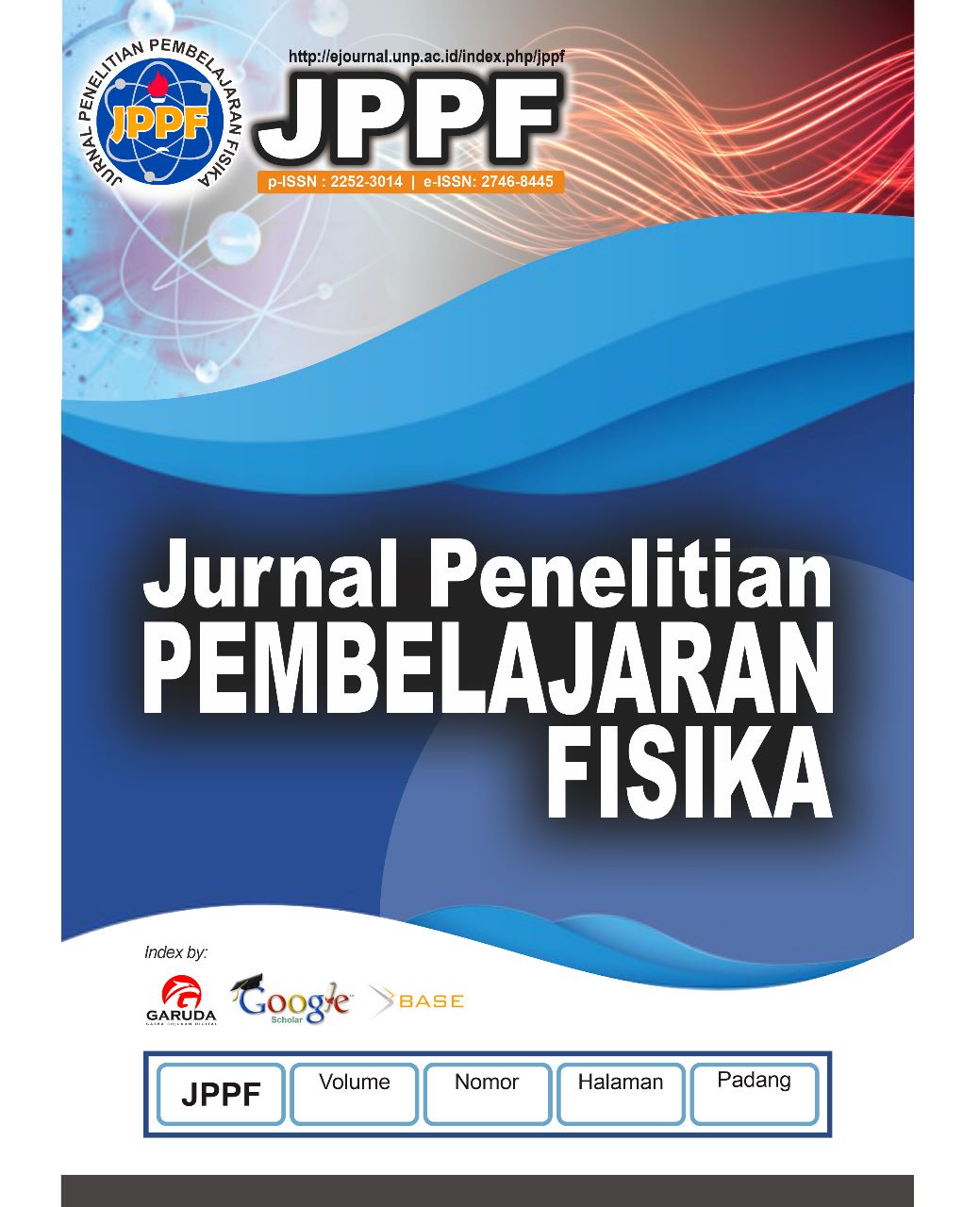 					View Vol. 13 No. 2 (2026): JPPF (Jurnal Penelitian Pembelajaran Fisika) : In Progress
				